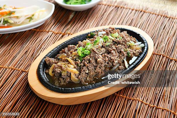 bulgogi - bulgogi imagens e fotografias de stock