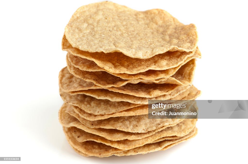 Pilha de Tostadas Mexicano