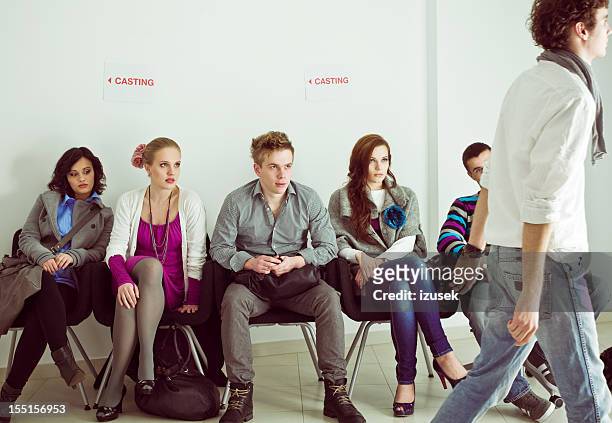 casting call - asian waiting angry expressions stock pictures, royalty-free photos & images