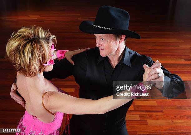 dancing couple - country and western music stock pictures, royalty-free photos & images