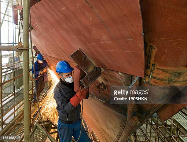 metalworker - ship stock pictures, royalty-free photos & images
