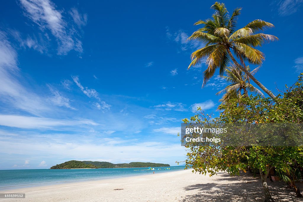 Chenang Strand Insel Langkawi in Malaysia