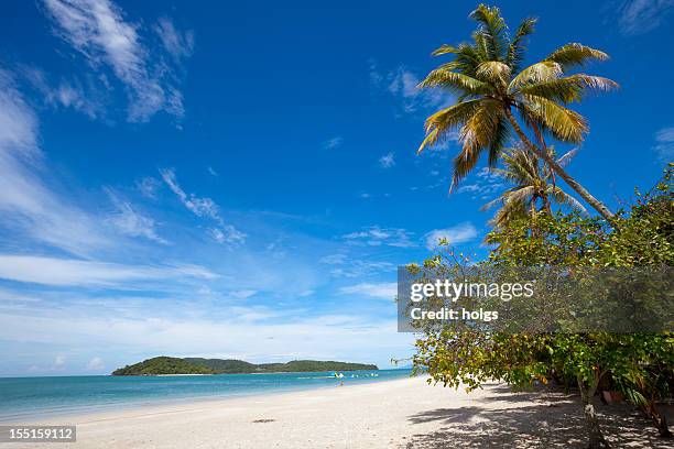 chenang beach langkawi island malaysia - pulau langkawi stock pictures, royalty-free photos & images