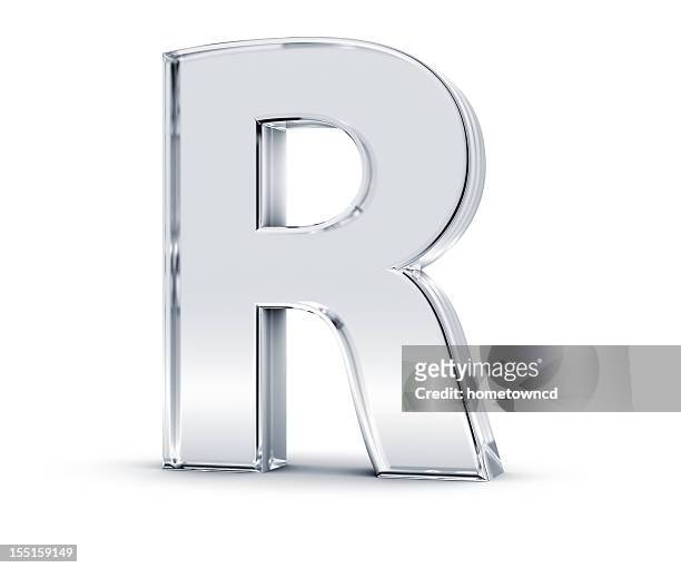 alphabet r - letter r stock-fotos und bilder