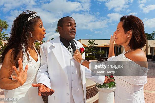 double cross - mad bride stock pictures, royalty-free photos & images