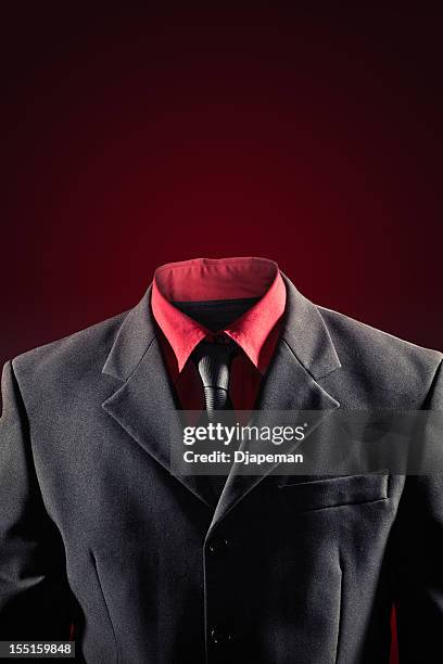 uomo invisibile - headless man foto e immagini stock