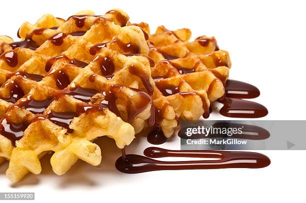 belgian waffles - traditionally belgian stock pictures, royalty-free photos & images