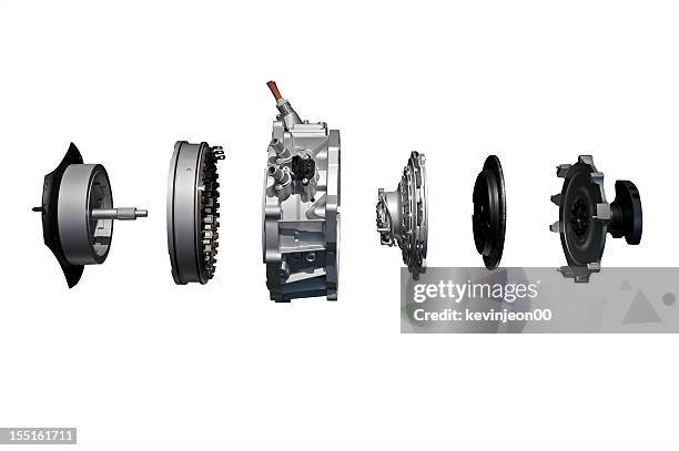 vehicle's engine displayed taken apart - part of vehicle stock pictures, royalty-free photos & images