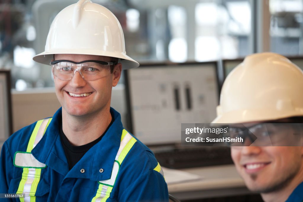 Industrial Beschäftigten der Branche Website
