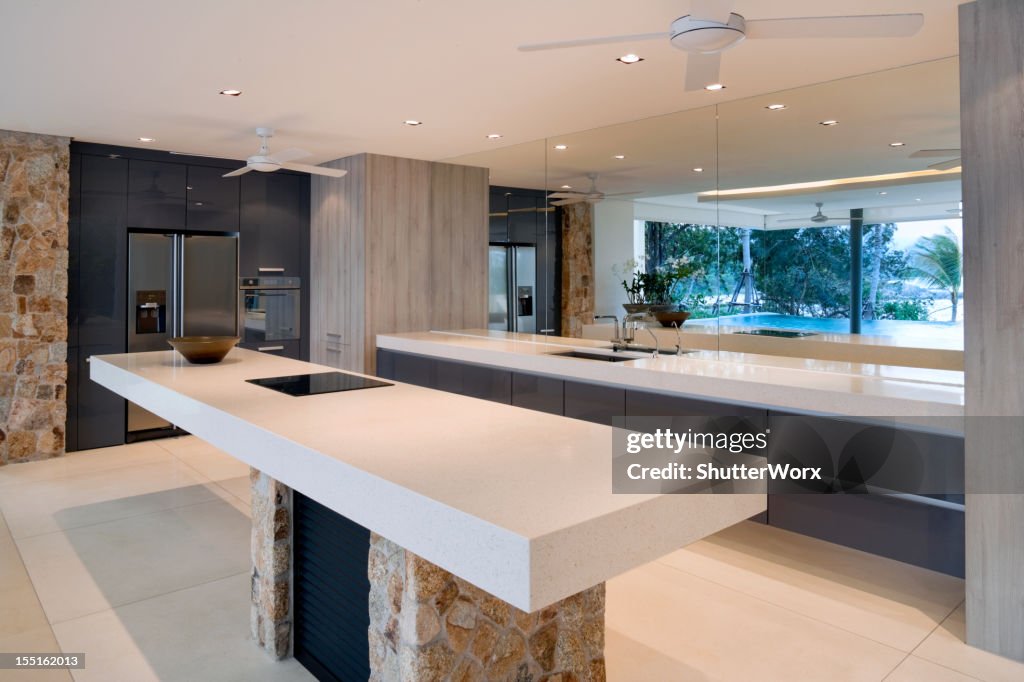 Modern Villa Kitchen