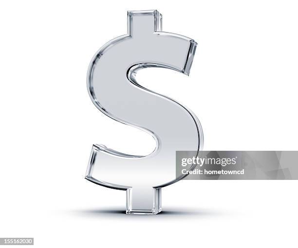 dólar dos estados unidos - símbolo monetário imagens e fotografias de stock
