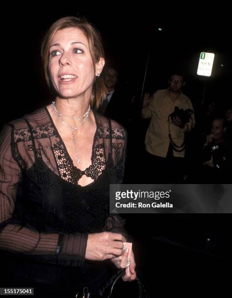 Actress Rita Wilson attends Tom Ford Hosts Party for Celebrity Photographer Ron Galella's New Book "The Photographs of Ron Galella" on March 20, 2002...