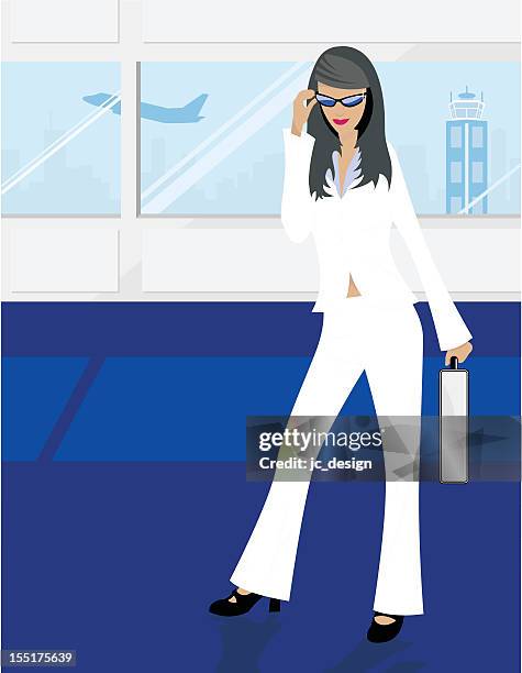 first class travel series - passenger window stock illustrations