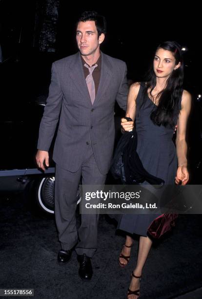 Actor Dylan McDermott and wife Shiva Rose attend the 14th Annual Viewers for Quality Television Awards on October 3, 1998 at the Hilton Burbank...