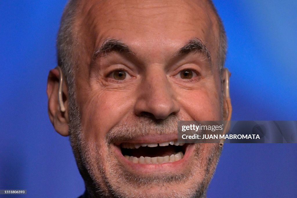 ARGENTINA-ELECTION-PRIMARY-CANDIDATE-LARRETA