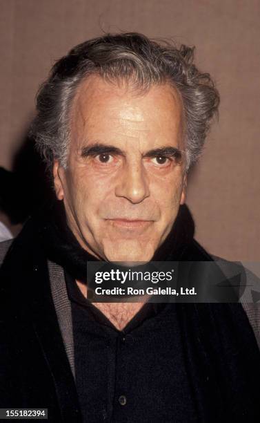 Actor Maximillian Schell attends the nominees luncheon for 51st Annual Golden Globe Awards on December 22, 1993 at the Beverly Hilton Hotel in...