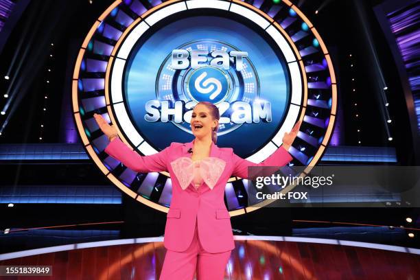Guest deejay Kelly Osbourne in the "From Worst To First!" episode of BEAT SHAZAM airing Tuesday, Aug 1 on FOX.