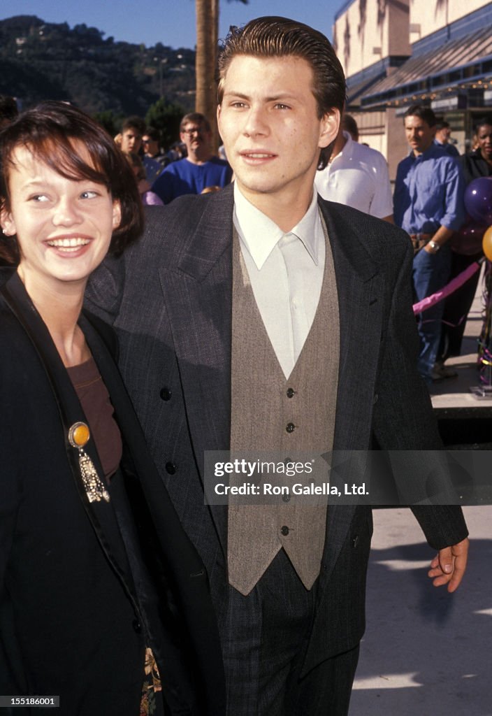 Sam Mathis Crysta Actress Samantha Mathis and actor Christian Slater attend