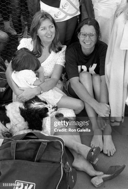 Courtney Kennedy, Kathleen Kennedy and daughter Meaghan Anne Kennedy Townsend attend Robert F. Kennedy Pro-Celebrity Tennis Tournament on August 21,...
