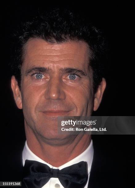 Actor Mel Gibson attends the First Annual GQ Men of the Year Awards on October 28, 1996 at Radio City Music Hall in New York City.