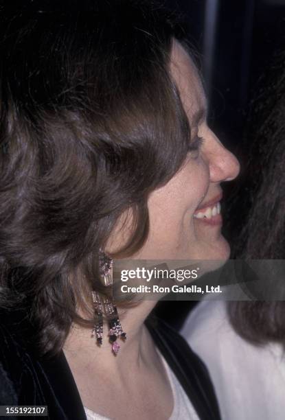 Actress Marcheline Bertrand attends the world premiere of "Original Sin" on July 31, 2001 at the Director's Guild Theater in Hollywood, California.