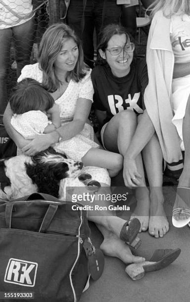 Courtney Kennedy, Kathleen Kennedy and daughter Meaghan Anne Kennedy Townsend and Ethel Kennedy attend Robert F. Kennedy Pro-Celebrity Tennis...