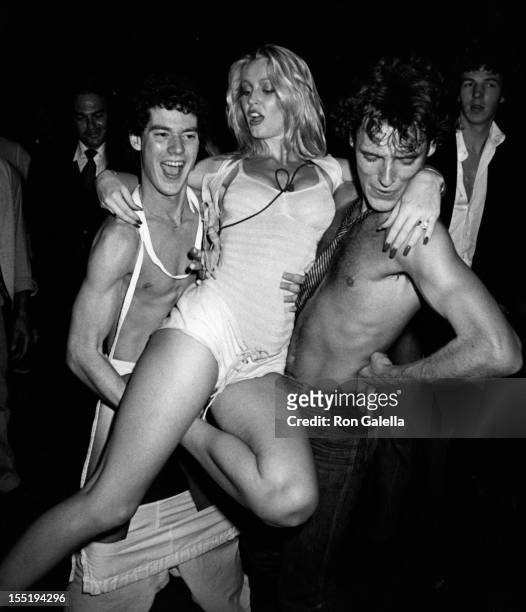 Cheryl Rixon attends "Night" Party on October 13, 1978 at Xenon Disco in New York City.