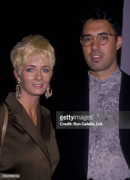 Ron Darling and wife Antoinette O'Reilly attend the premiere of "Enemies - A Love Story" on December 11, 1989 at the Crystal Pavilion in New York...
