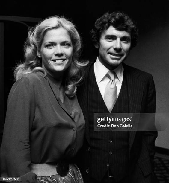 Meredith Baxter and actor David Birney attend National Drug Awareness Chaim Benefit Convention on April 26, 1982 at the Century Plaza Hotel in...