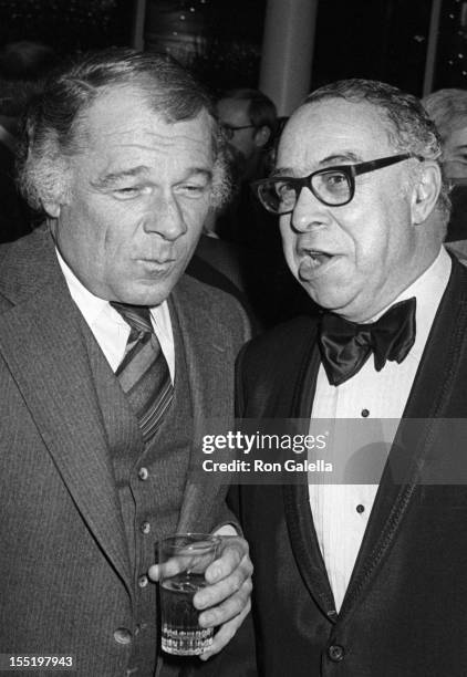 Lee Bailey and Art Buchwald attend 25th Anniversary Party for Playboy Magazine on January 11, 1979 at Tavern on the Green in New York City.
