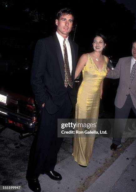 Actor Luke Wilson and actress Drew Barrymore attend the "Pagliacci" Opening Night Performance on September 6, 1996 at Dorothy Chandler Pavilion, The...