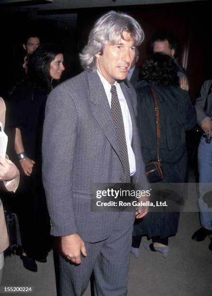 Actor Richard Gere attends the New York Lawyers Alliance for World Security Annual Peace Award Salute to His Holiness the XIV Dalai Lama on April 27,...