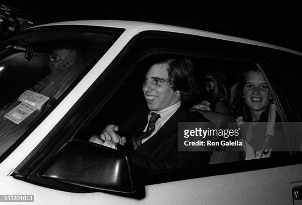 Michael Kennedy and Courtney Kennedy attend Pre-Dedication Party for the John F. Kennedy Library on October 19, 1975 at the University of...