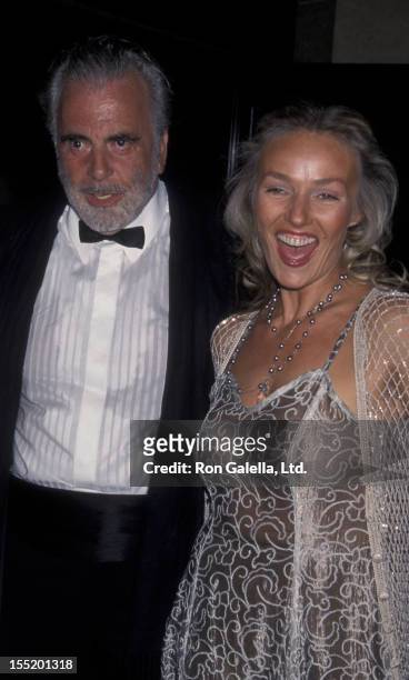 Actor Maximillian Schell and wife Natasha Schell attend 26th Annual Vision Awards on June 19, 1999 at the Beverly Hilton Hotel in Beverly Hills,...