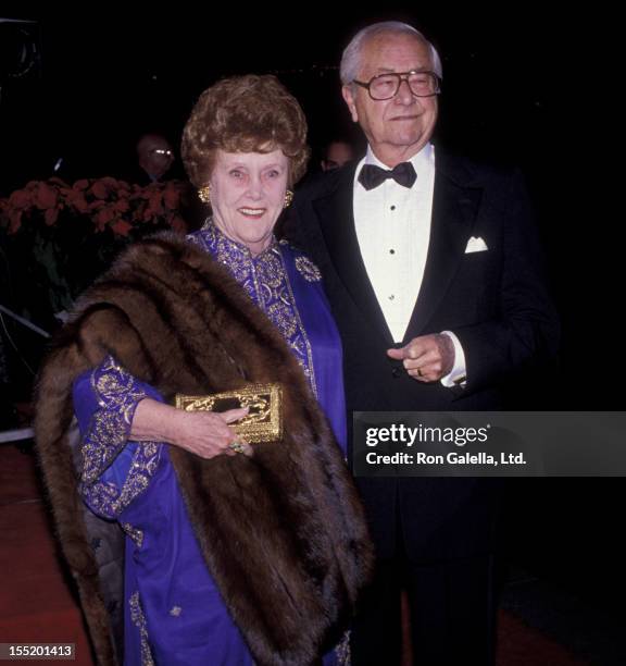 Actor Robert Young and wife Elizabeth Young attend 36th Annual Primetime Emmy Awards on September 23, 1984 at the Pasadena Civic Auditorium in...