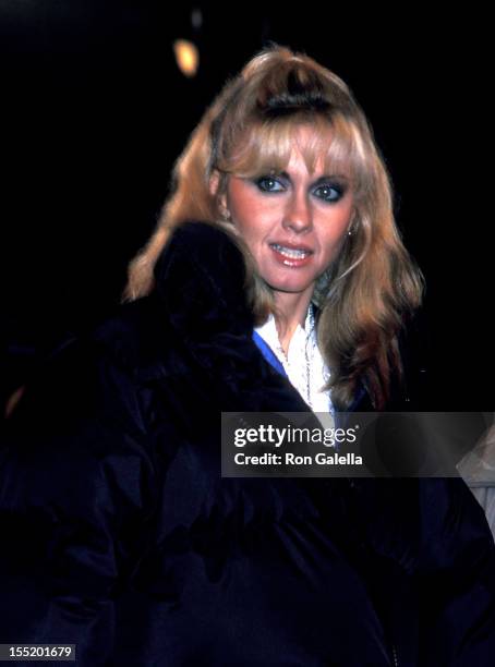 Singer Olivia Newton-John tapes her ABC Television Special "Olivia Newton-John: Hollywood Nights" on March 19, 1980 at ABC Entertainment Center in...