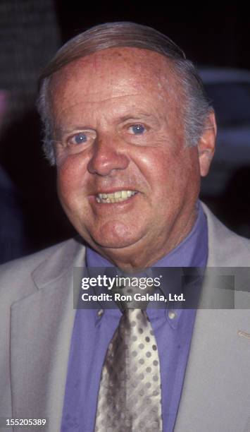Actor Dick Van Patten attends the premiere of "Robin Hood - Men In Tights" on July 23, 1993 at the Academy Theater in Beverly Hills, California.