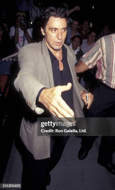 191 Al Pacino 1996 Photos & High Res Pictures - Getty Images