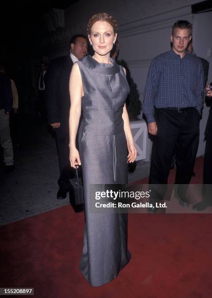 Actress Julianne Moore attends "An Ideal Husband" New York City Premiere on June 16, 1999 at the Paris Theater in New York City.
