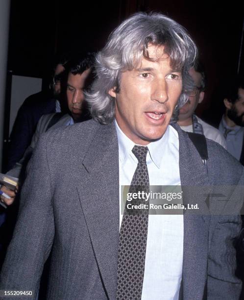 Actor Richard Gere attends the New York Lawyers Alliance for World Security Annual Peace Award Salute to His Holiness the XIV Dalai Lama on April 27,...