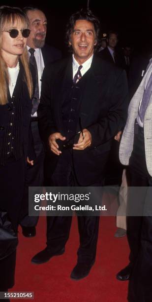 Actor Al Pacino attends the screening of "Glengarry Glen Ross" on September 14, 1992 at the Ziegfeld Theater in New York City.