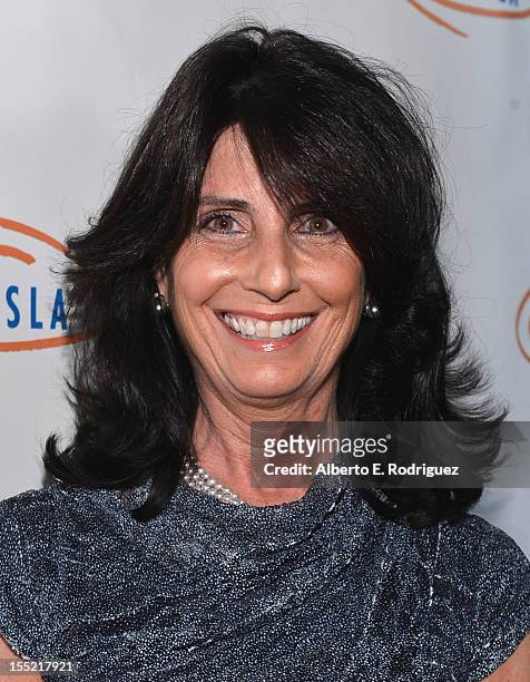 Bobbie Greenfield arrives to the Lupus LA 10th Anniversary Hollywood Bag Ladies Luncheon at Regent Beverly Wilshire Hotel on November 1, 2012 in...