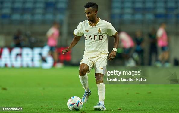 Ghareeb Abdul Ghareeb of Al Nassr in action during the Pre-Season Friendly ...