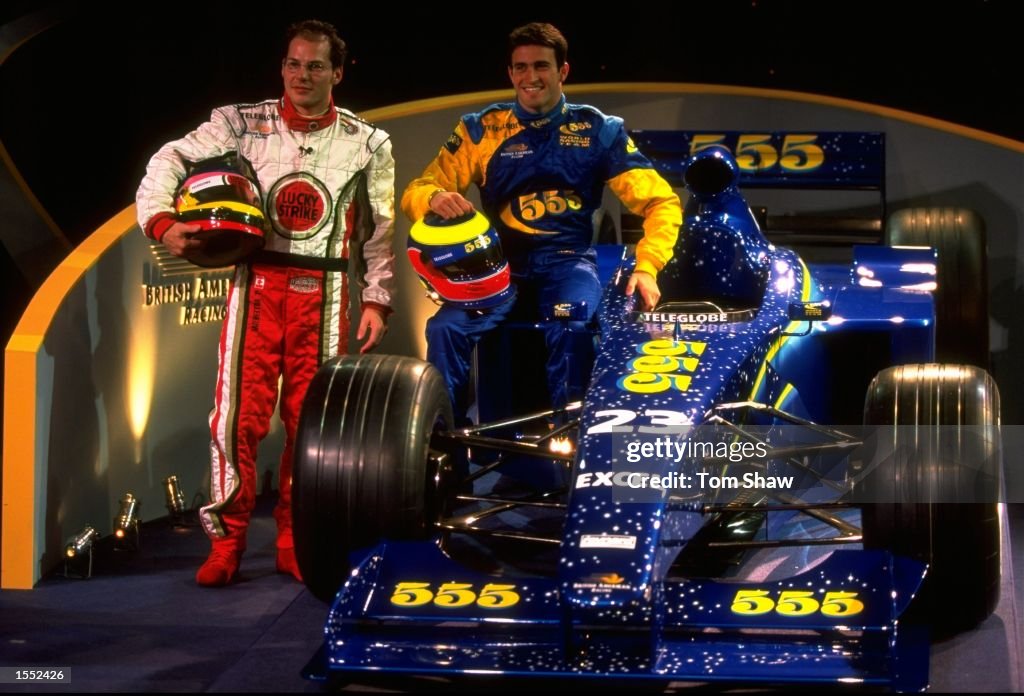 British American Racing Launch Jacques Villeneuve and Ricardo Zonta