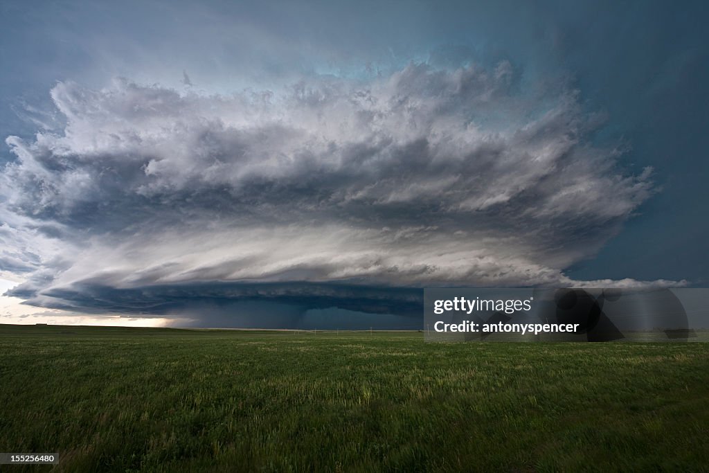 Great Plains Supercell Thunderstorm