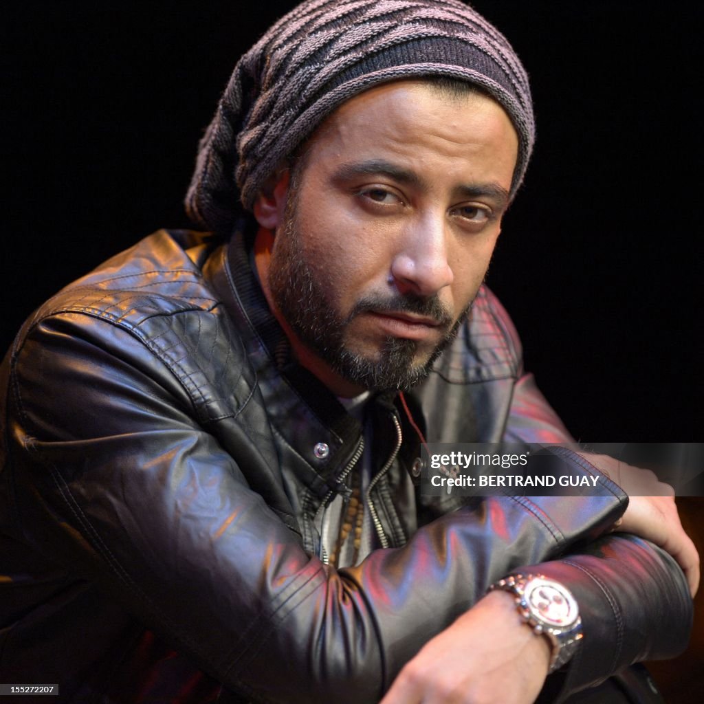 Saudi Sa Rapper Pics Saudi Arabia's rapper Qusai Kheder poses on November 2, 2012 in Paris ...