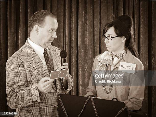 vintage game show - game show stock pictures, royalty-free photos & images