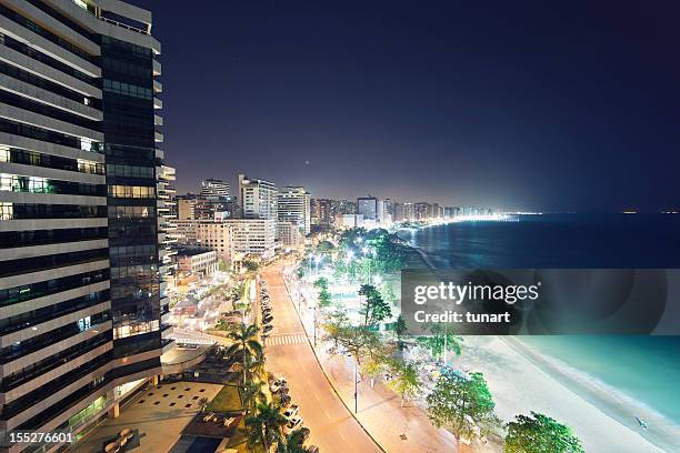fortaleza cityscape, ceara, brazil - fortaleza stad fortaleza stockfoto's en -beelden