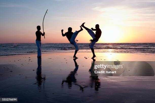 capoeira - jericoacoara stock pictures, royalty-free photos & images