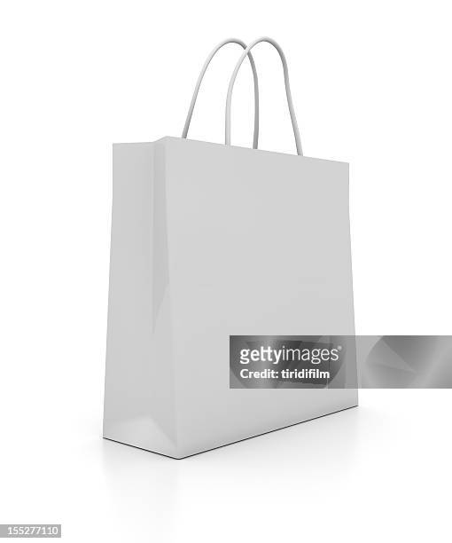 serie bolsa de la compra - bolsa de papel fotografías e imágenes de stock